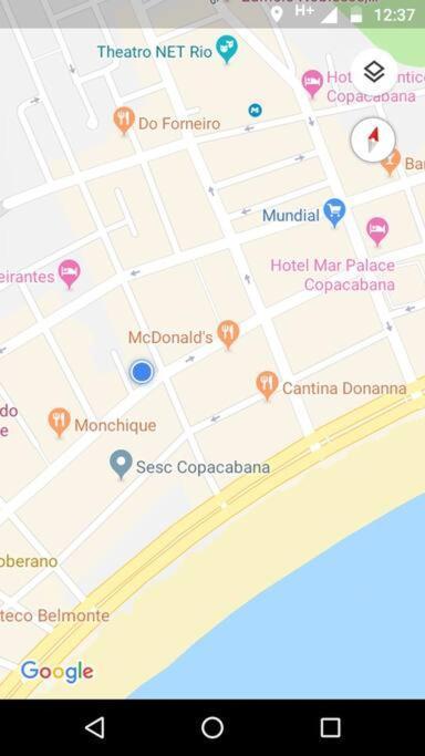 Copacabana Saleta, Grande Com Ar Cond Wi-fi A 2 Qds Da *